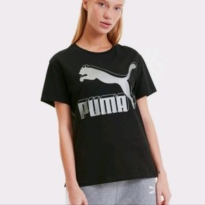 NWT PUMA CLASSIC LOGO TEE-MEDIUM
